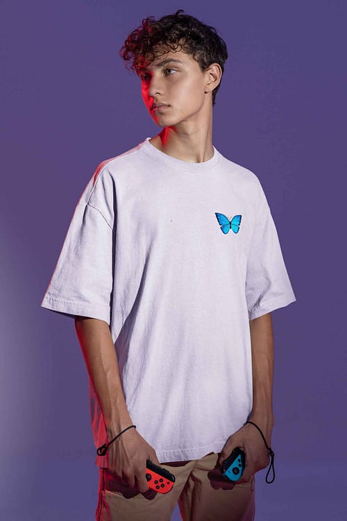 Butterfly Freedom Oversized T shirt