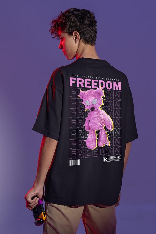 Freedom Teddy t shirt