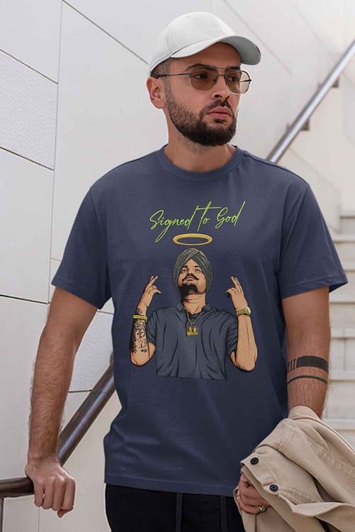 Signed To God - Sidhu Moose Wala Men T-Shirt